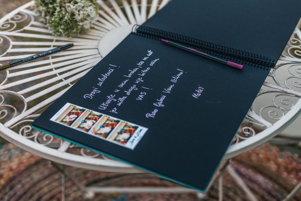 Knjiga dojmova Pixy PhotoBooth